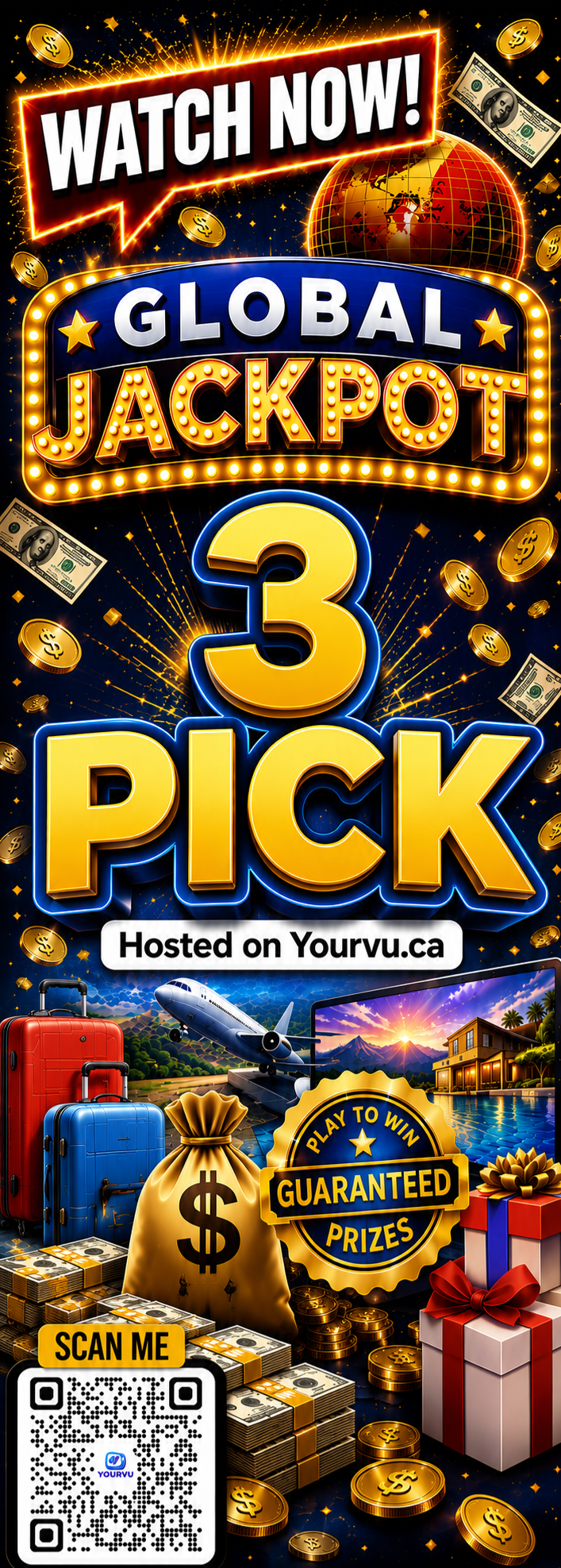Global Jack pot 3 pick June 20 2026