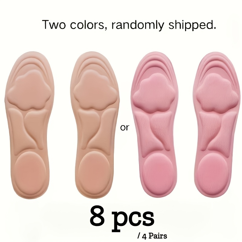 4 Pairs (8pcs) Unisex 6D Cloud-Feel Insoles - Image 8