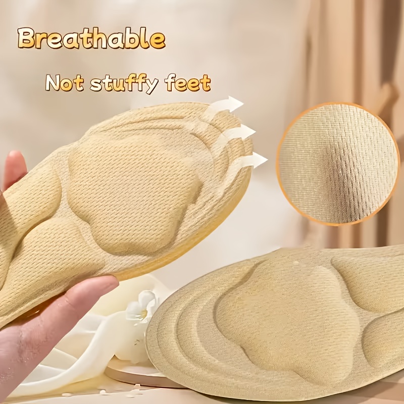 4 Pairs (8pcs) Unisex 6D Cloud-Feel Insoles - Image 11