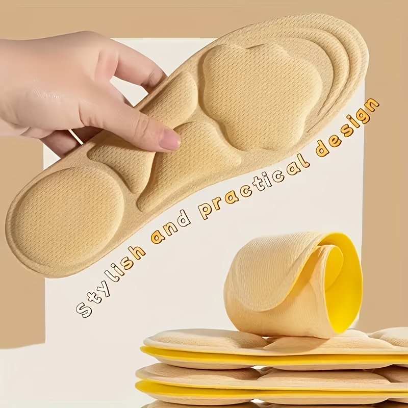 4 Pairs (8pcs) Unisex 6D Cloud-Feel Insoles - Image 10