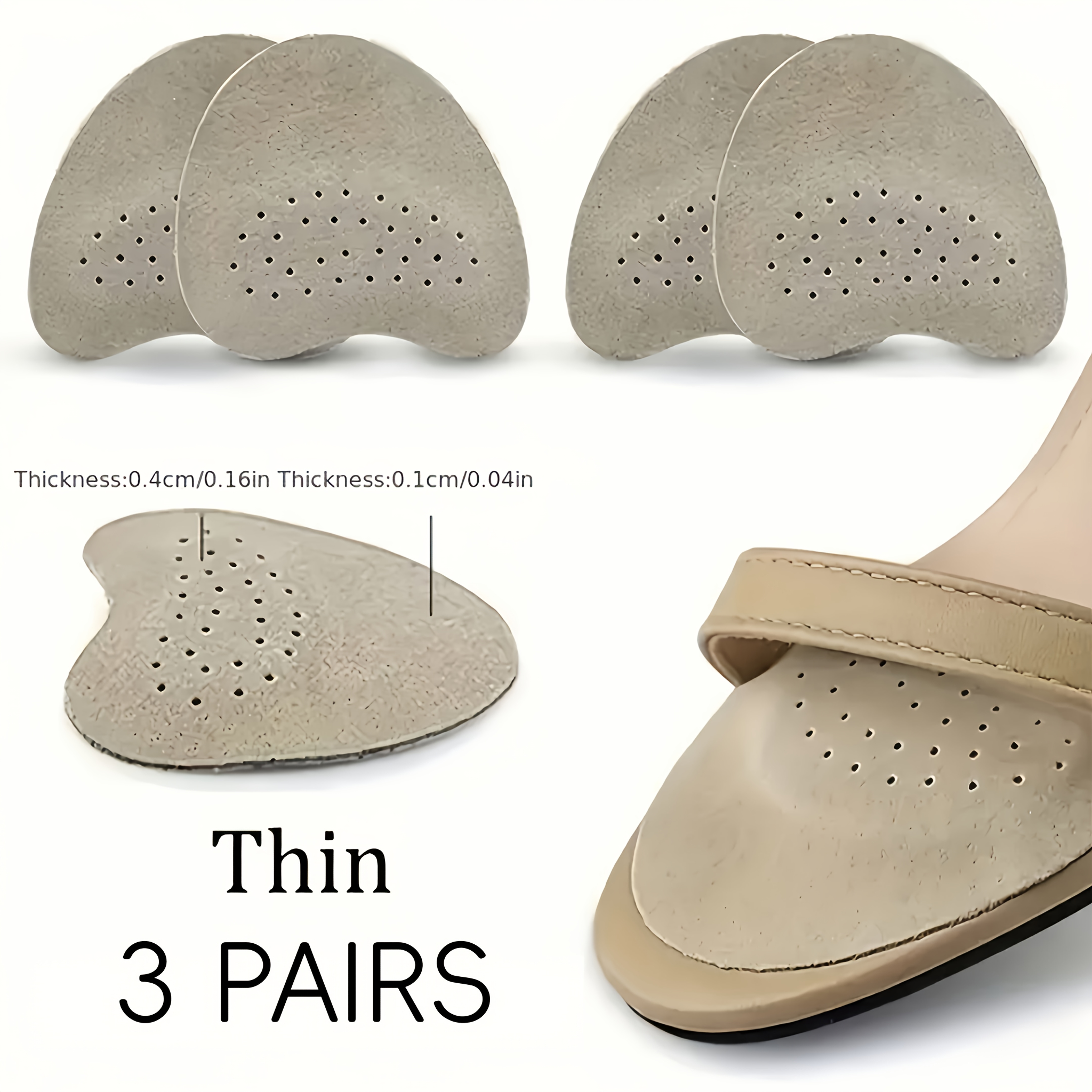 3 pairs of forefoot pads - Image 2