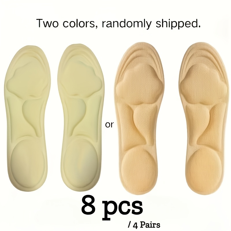 4 Pairs (8pcs) Unisex 6D Cloud-Feel Insoles - Image 6