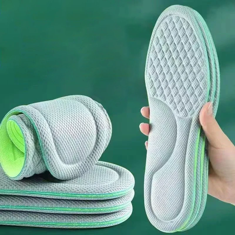 "Memory Foam Shoe Inserts, 2 Pieces, Deodorizing and Sweat-Absorbing, Ideal for Sports and Running Shoes, For Men and Women"