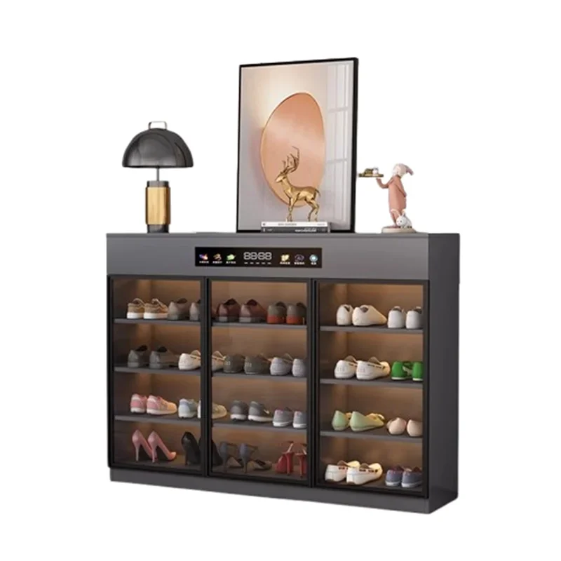 z Women Entryway Shoe Rack Adjustable Dust Proof Living Room Narrow Vertical Shoe Rack Dressing Rooms Luxury Furniture z - Image 6