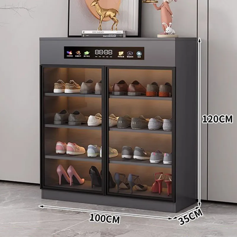 z Women Entryway Shoe Rack Adjustable Dust Proof Living Room Narrow Vertical Shoe Rack Dressing Rooms Luxury Furniture z - Image 5