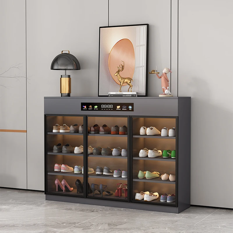 z Women Entryway Shoe Rack Adjustable Dust Proof Living Room Narrow Vertical Shoe Rack Dressing Rooms Luxury Furniture z - Image 2