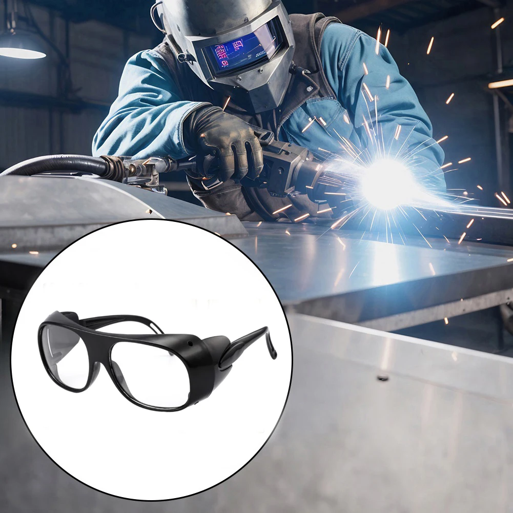 Transparent Welding Glasses Protective Sprayproof For Welders Cutting Brazing Wind Shield Eye Protection Gear Tool Accessory