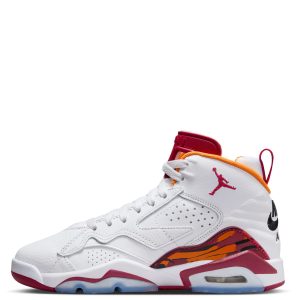 Air Jordan Kid's Jumpman MVP Sneakers, White/Cardinal Red