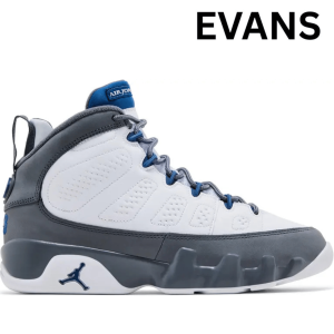 Nike Air Jordan 9 Retro Flint Grey French Blue (2026) HV4574-100 GS Sneaker New
