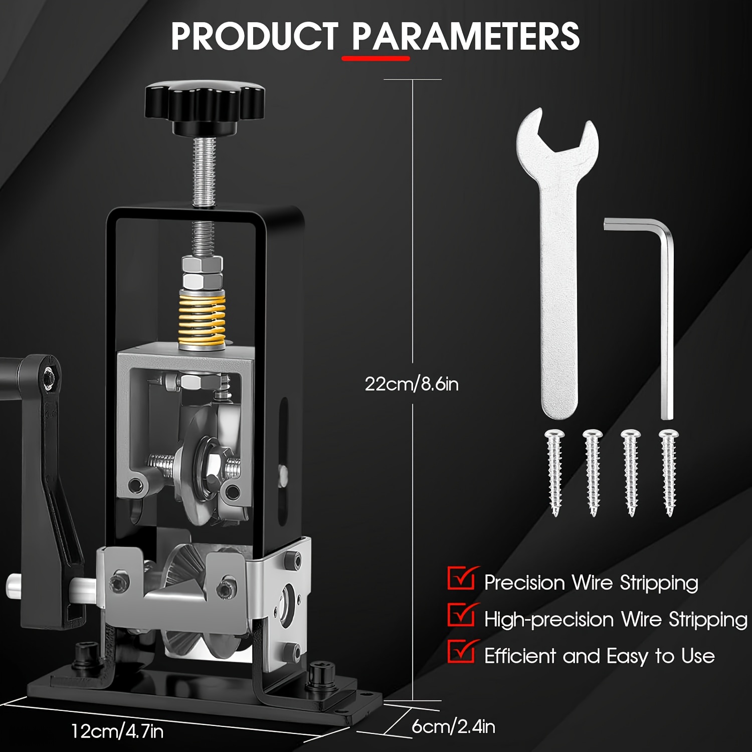 Electric Cable Peeler, Cable Stripper, 1-25Mm Stripping Machine, Stripping Tool, Cable Stripper for Cutting Stripping Scrap, Cable Peeler - Image 2