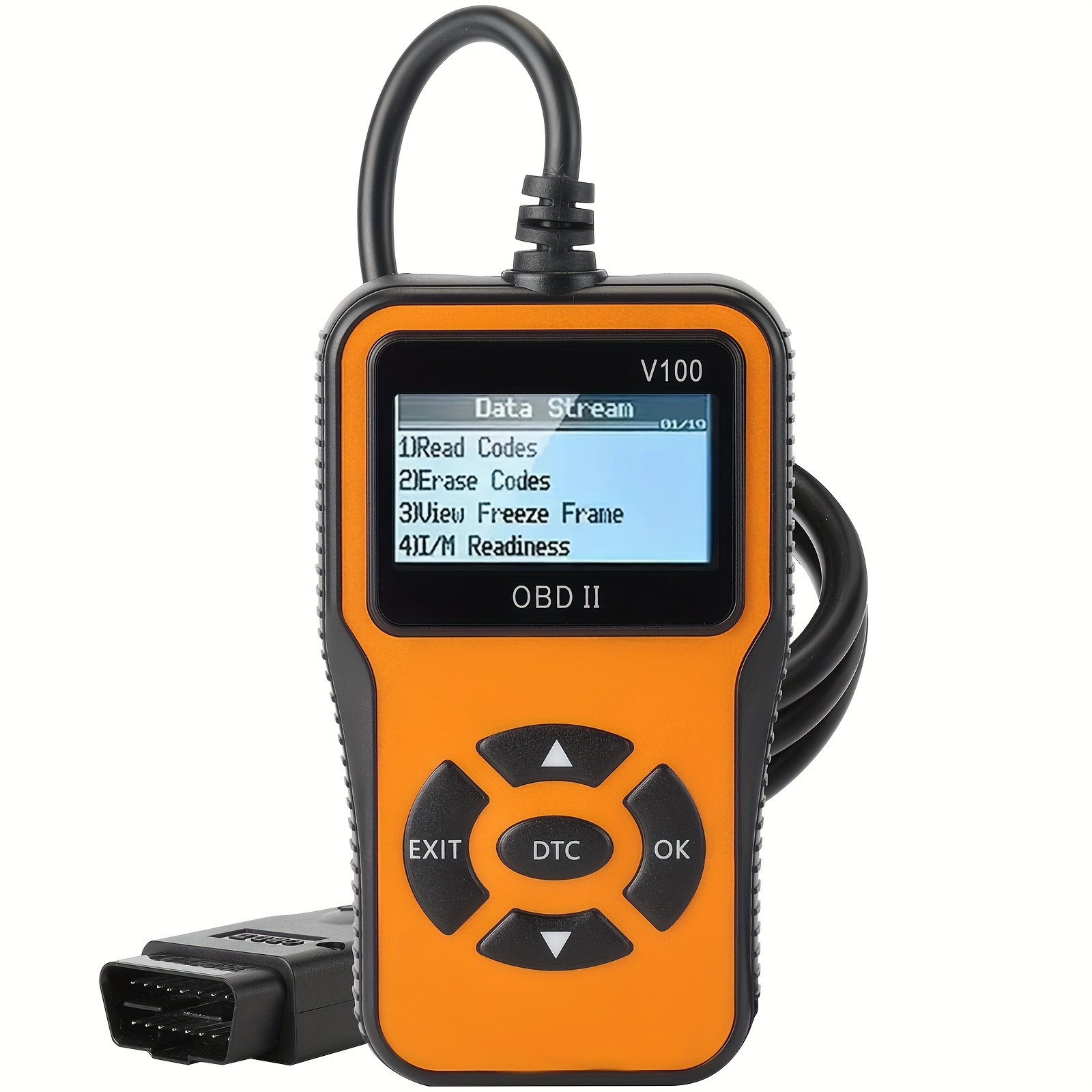 USB Powered OBD2 Car Scanner V100 - Engine Fault Code Reader & Diagnostic Tool - Compatible with All Vehicles Since 1996, Up to 36V, Without Battery - Image 7