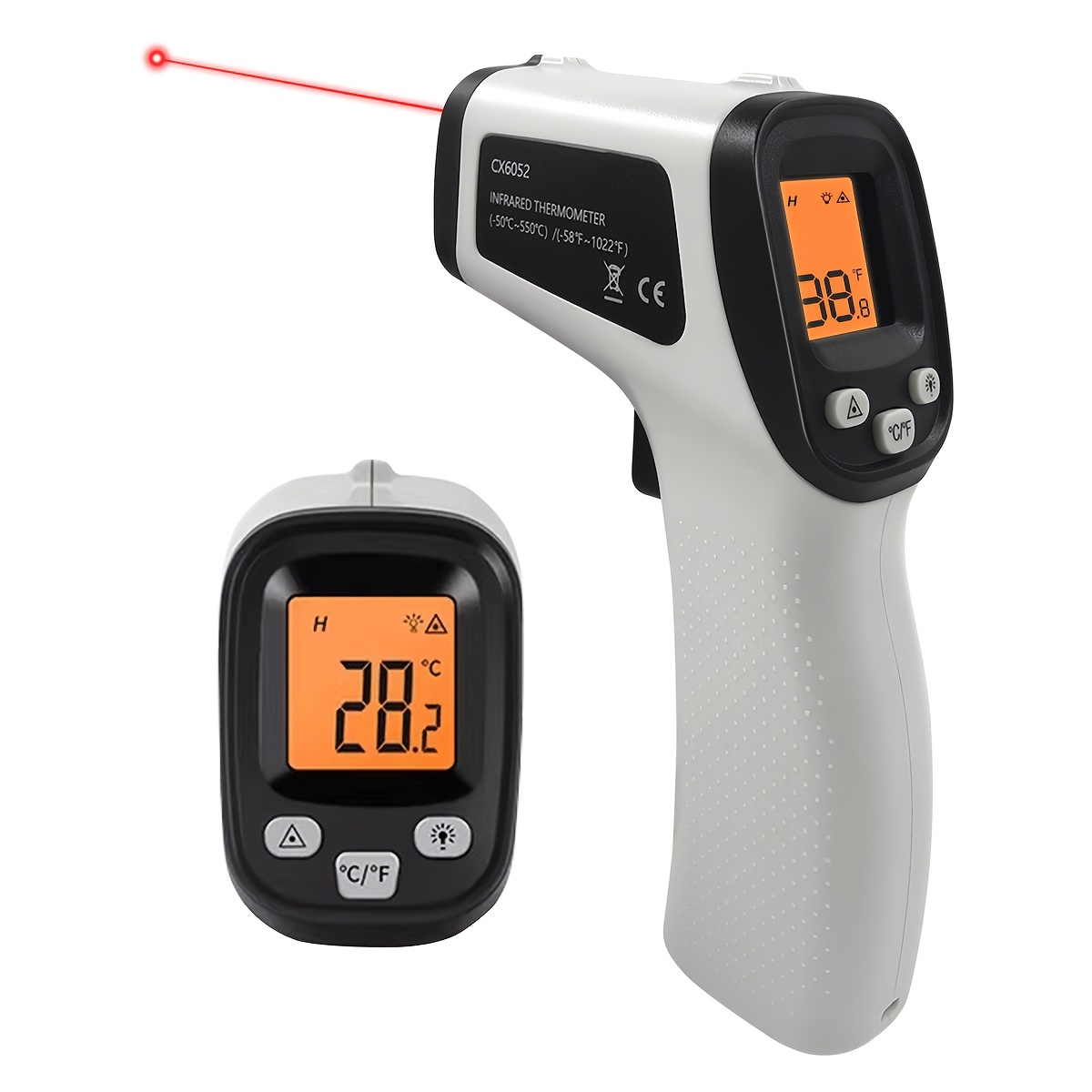 Infrared Thermometer Gun, Non-Contact Surface Thermometer Gun for Pizza Cooking, Ovens, Grills, Frying And Repair(Non-Human) - Image 6