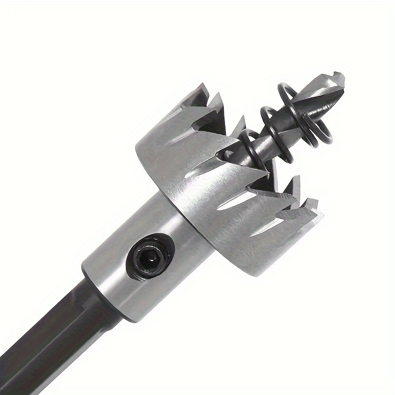 5pcs HSS Drill Bit Set with Tips | 16/18.5/20/25/30mm for Metal Wood, Bright End, Slow Spiral Flute, Triangle Shank, BUFF STACK FULL - Image 8