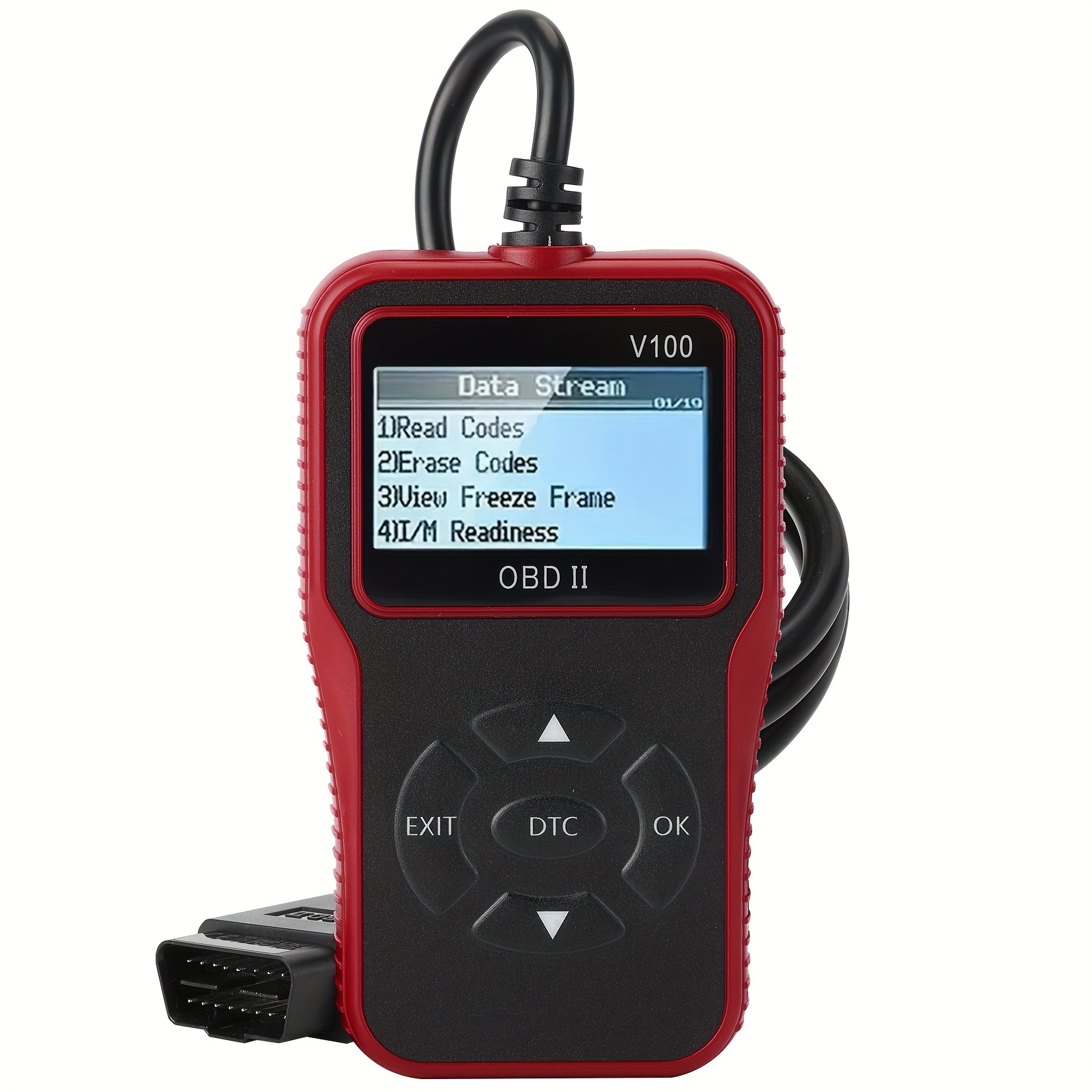 USB Powered OBD2 Car Scanner V100 - Engine Fault Code Reader & Diagnostic Tool - Compatible with All Vehicles Since 1996, Up to 36V, Without Battery - Image 5