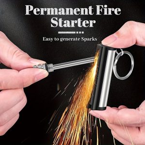 5/10/20-count Perpetual Match, Portable Waterproof Emergency Survival Matches, Suitable for Outdoor Camping, An Ideal Gift for Fathers And Husbands, Unlimited Use - No Batteries Required (fuel Not Included).,: Flash
