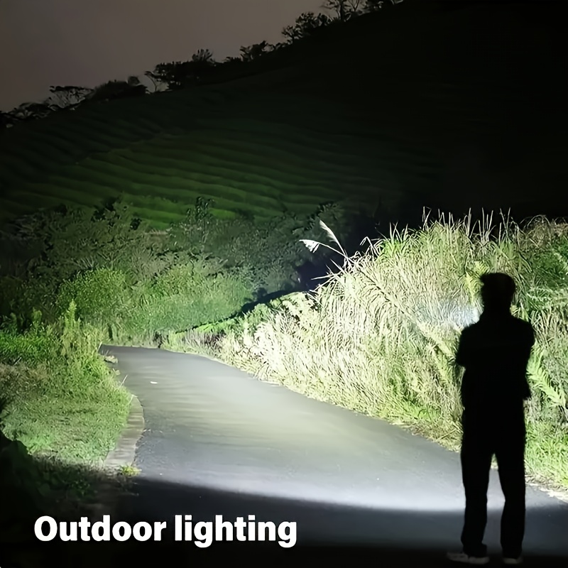 2pcs High-Powered Zoom Flashlights, Outdoor Multifunctional Portable Home Mini Retractable Zoom Light, Camping Gear, Outdoor Flashlight, Portable Flashlight, Mini Flashlight, Durable Structure, Sturdy Construction, Bright Beam - Image 8