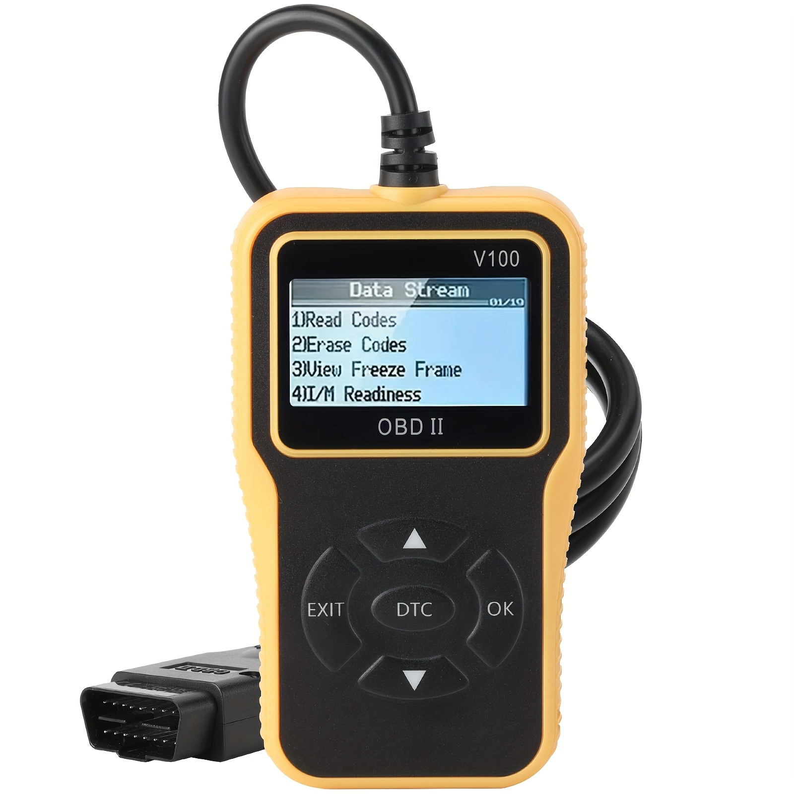 USB Powered OBD2 Car Scanner V100 - Engine Fault Code Reader & Diagnostic Tool - Compatible with All Vehicles Since 1996, Up to 36V, Without Battery - Image 9