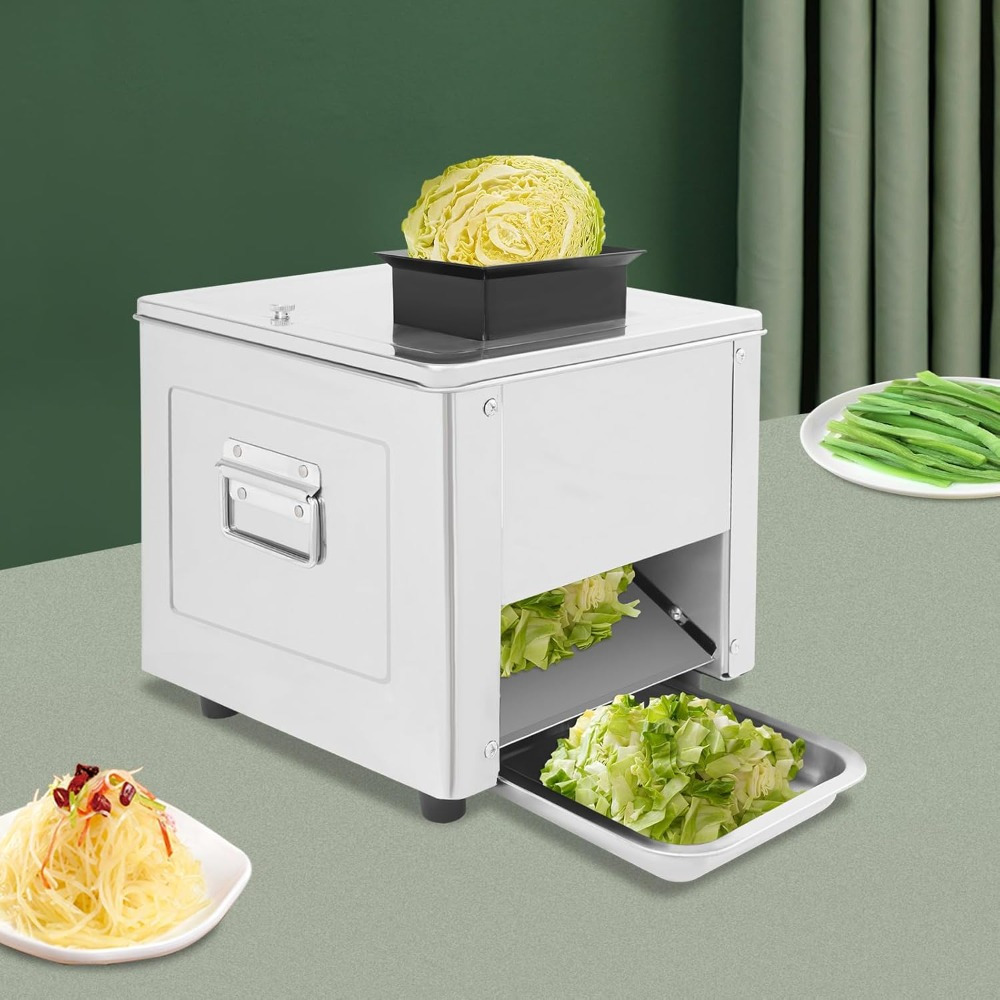 850W Commercial Meat Cutting Machine, Electric Slicer for Shredded Meat, Stainless Steel Blade of 0.59 Inches, Capable of Processing 330 Pounds Per Hour for Boneless Pork, Chicken, And Fish, Suitable for Home And Restaurant Kitchens - Image 4