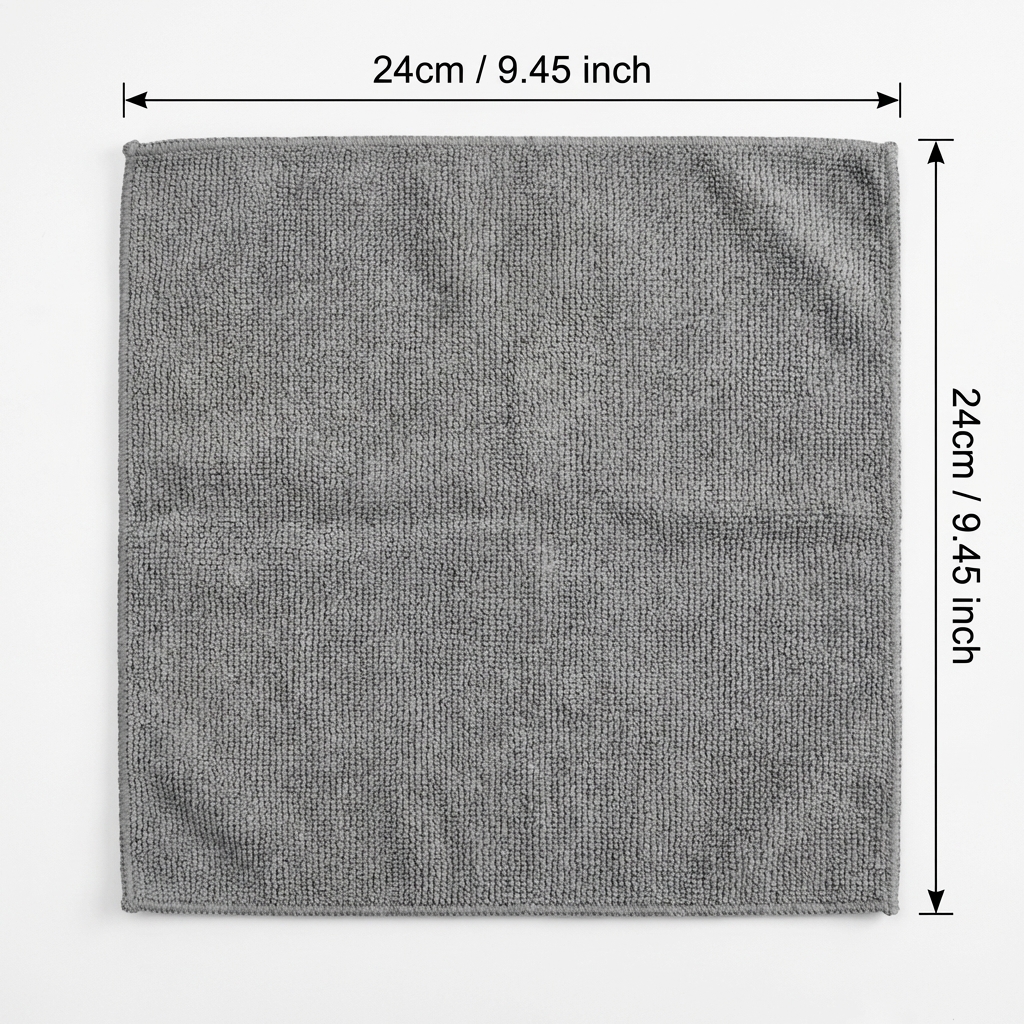 20-Pack Thick Microfiber Cleaning Cloths, Ultra Absorbent Streak-Free, Reusable Multi-Purpose Cleaning Towels for Kitchen Bathroom Car Glass - Image 6