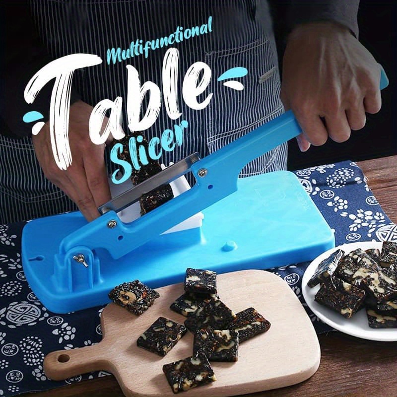 1pc Versatile Food Slicer - Easy Assembly, Detachable for Frozen Meat, Potatoes, Bananas, Apples & More - Uncharged, Battery-Free - Ideal for Home Kitchen Use, Slicing And Dicing - Image 9