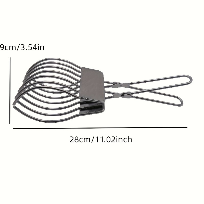 A Versatile Portable Barbecue Slicer Made of One-Piece Stainless Steel, Suitable for Slicing Meat, Ham, And Bread, Ideal for Both for Home And Outdoor Use - Image 2