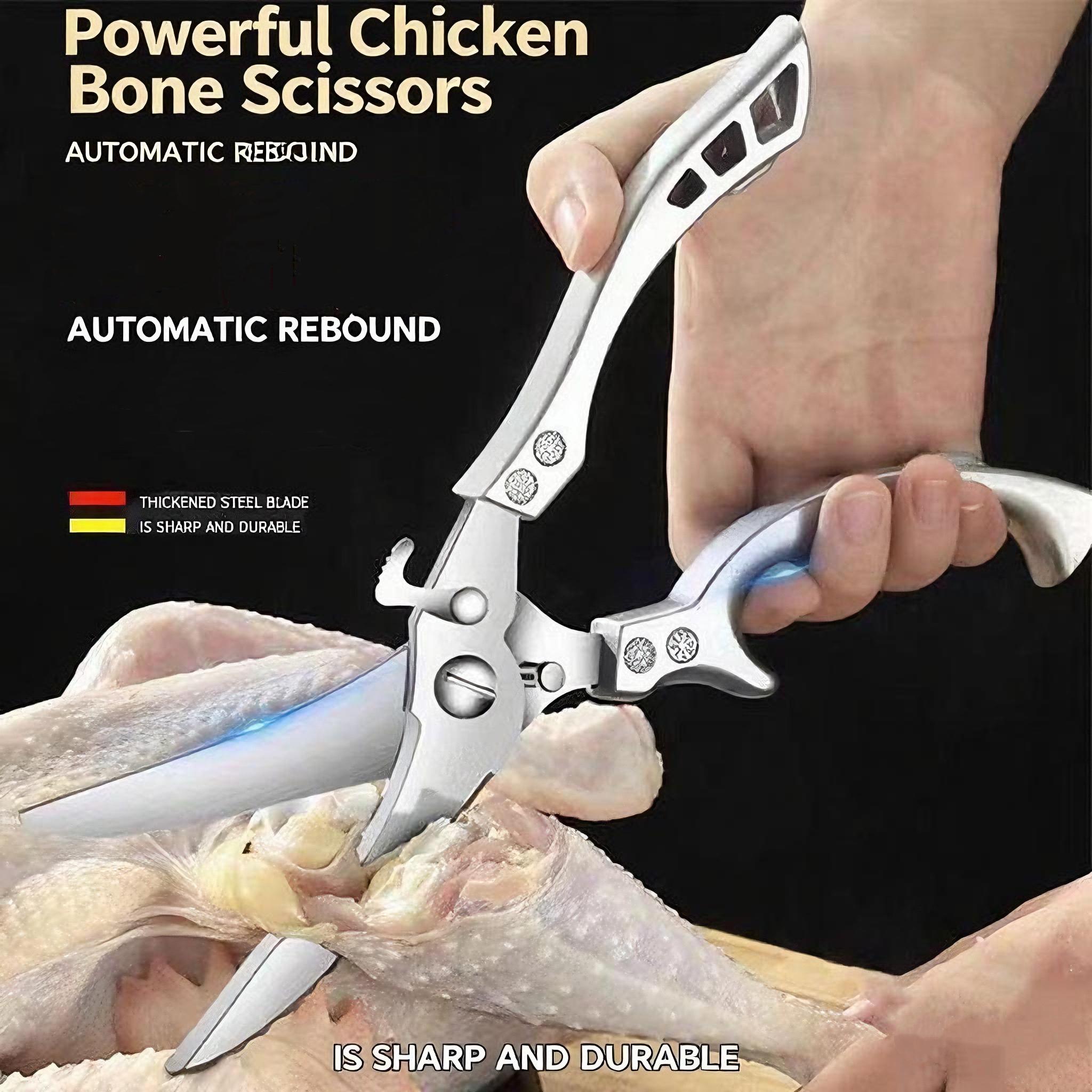 7pcs Kitchen Chef Knife Set; High Quality Chef's Knife; High Hardness Quality Steel Blade, Sharp and Durable; Essential Knives for Home Kitchen/dining; Meat Slicer Knife; Vegetable Knife; Fruit Knife; Butcher Knife; Chicken Deboning Scissors. - Image 8