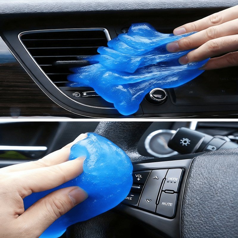 Multi-Purpose Car Interior Cleaning Gel - Dust And Stain Remover, Safe for Sensitive Surfaces, Reusable And Washable - Ideal for Vents, Keyboards, And Detailed Vehicle Care - Men'S Ideal Gift for RV Maintenance Gel - Image 7