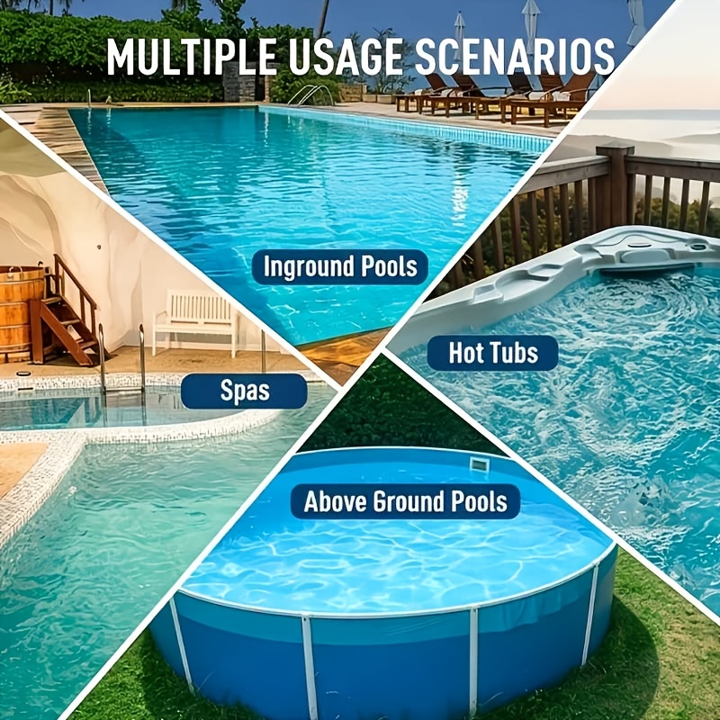 Multi-Functional Pool Pond Purifier Suitable for Home Pools, Ponds, Outdoor Water Purification, Hydroponic Tablets, Aquariums, Fish Tanks, Hydroponic Systems, And Water Feature Gardens, Fast-Acting Formula Keeps Water Clear - Image 9