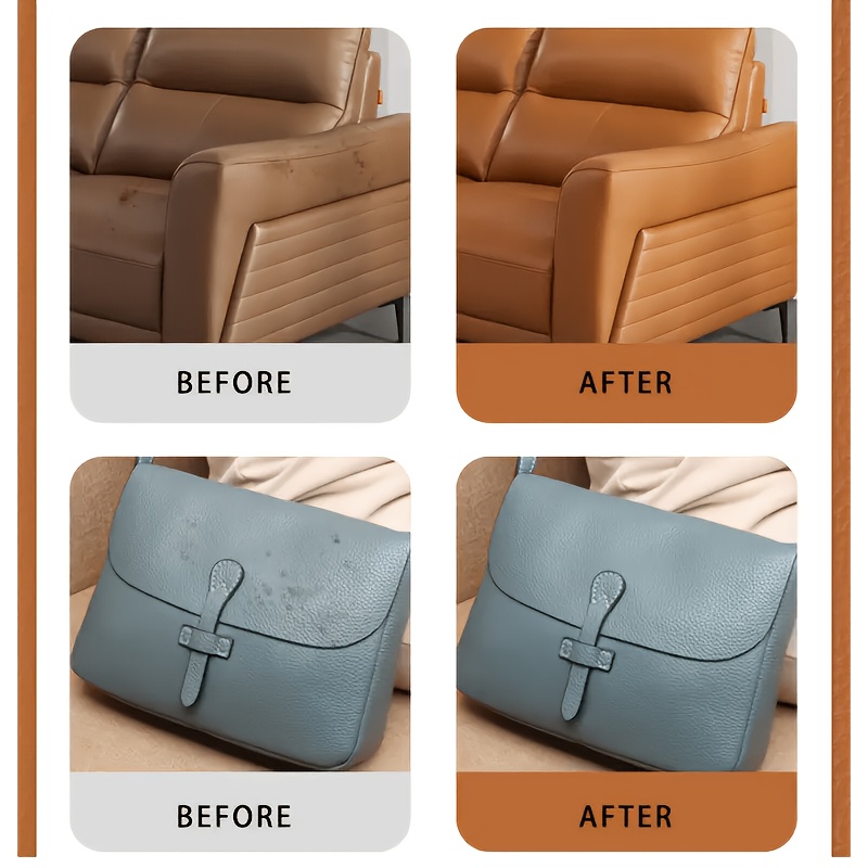 Leather Nourishing Polish Cream, Suitable for Car Seats, Sofas, Jackets, Shoes, Bags And Clothing - Deep Polish Care And Protection, Doubling Shine, Polishing Leather Material