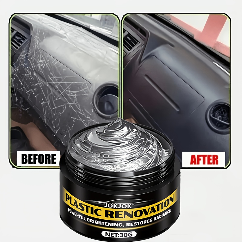 Car Plastic Rubber Black Restoration And Maintenance Kit