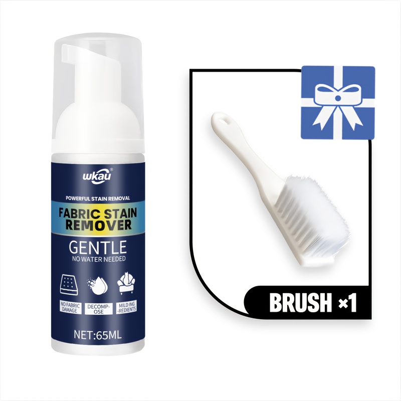 Multi-Purpose Waterless Fabric Foam - Fabric Refresher for Sofas, Carpets, Shoes, and Leather; Instantly Restores to Like-New Condition