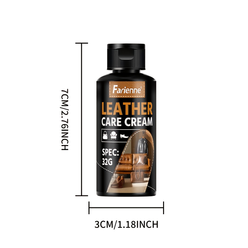 Leather Nourishing Polish Cream, Suitable for Car Seats, Sofas, Jackets, Shoes, Bags And Clothing - Deep Polish Care And Protection, Doubling Shine, Polishing Leather Material - Image 3