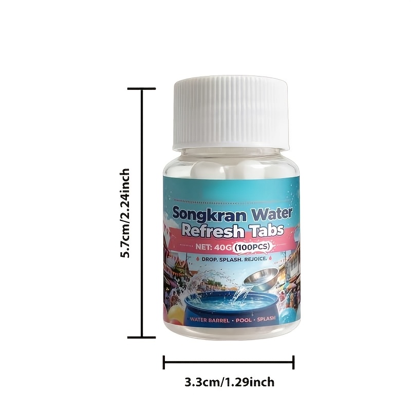Multi-Functional Pool Pond Purifier Suitable for Home Pools, Ponds, Outdoor Water Purification, Hydroponic Tablets, Aquariums, Fish Tanks, Hydroponic Systems, And Water Feature Gardens, Fast-Acting Formula Keeps Water Clear