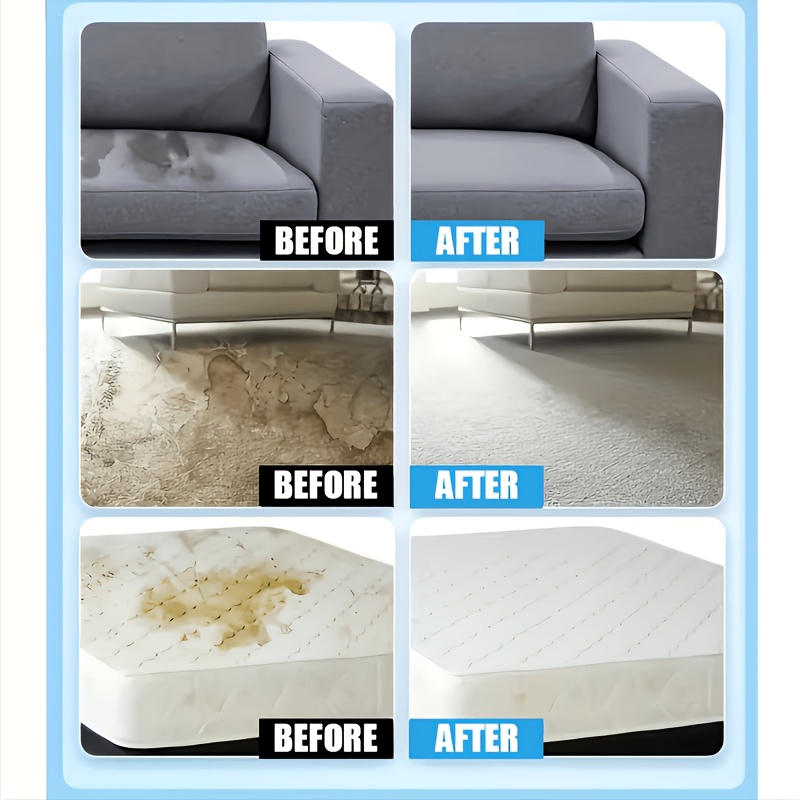 Multi-Purpose Waterless Fabric Foam - Fabric Refresher for Sofas, Carpets, Shoes, and Leather; Instantly Restores to Like-New Condition