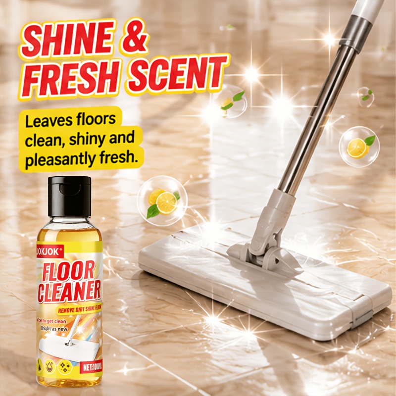 Multi-Purpose Floor Cleaner Concentrate – Fresh Scent for Floors, Toilets and Tiles, Leaves Surfaces Sparkling, Ideal for Home, Travel, Hotels and Commercial Use, Quickly Dilutes in Water, Helps Remove Dirt and Scale