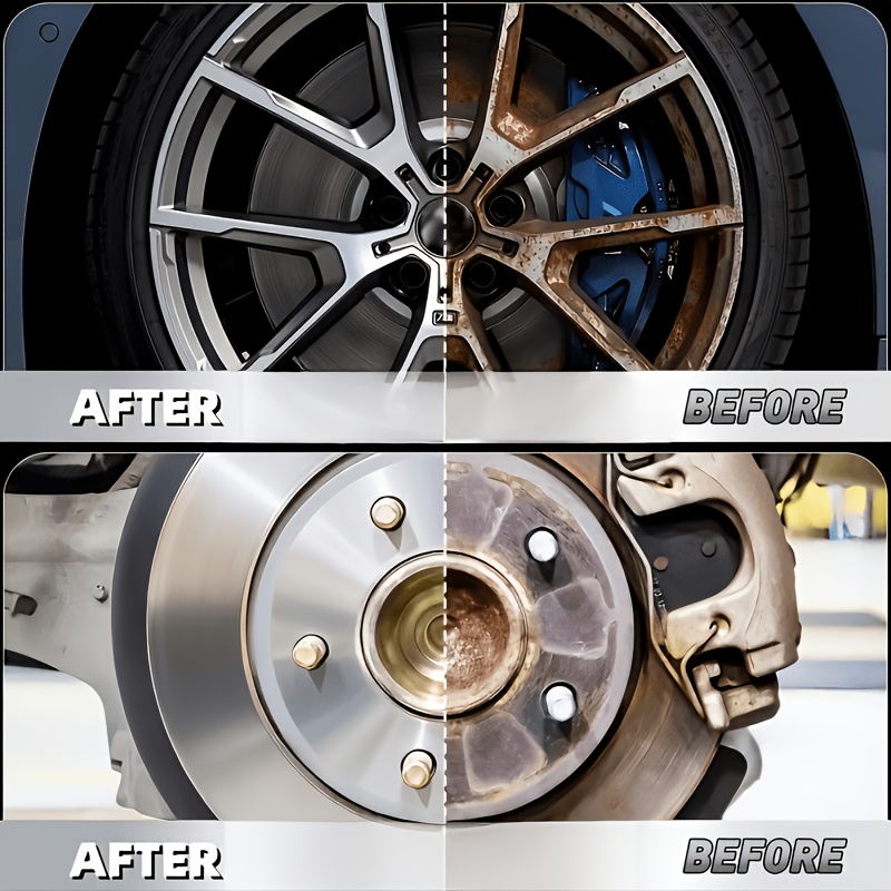 Metal Rust Remover, a Highly Effective Metal Care Formula Suitable for Cars, Bicycles, Tools and All Types of Metal Surfaces, Providing Long-lasting Rust Protection and Surface Care. Metal Rust Remover