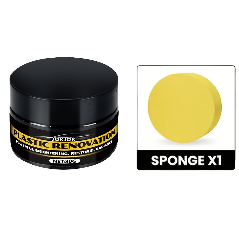 Car Plastic Rubber Black Restoration And Maintenance Kit