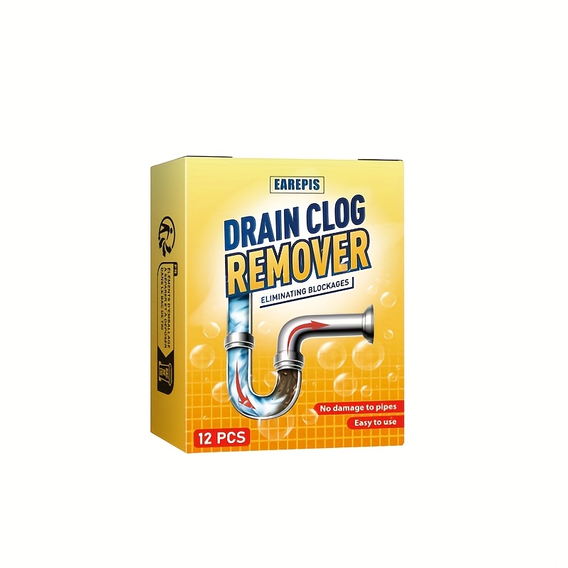 Drainage Effervescent Tablets - Effectively Decompose Hair, Food Scraps, And More, Remove Odors Without Damaging Pipes, Suitable for Bathroom Sinks, Kitchen Drains, Shower Traps, Toilets - Image 5