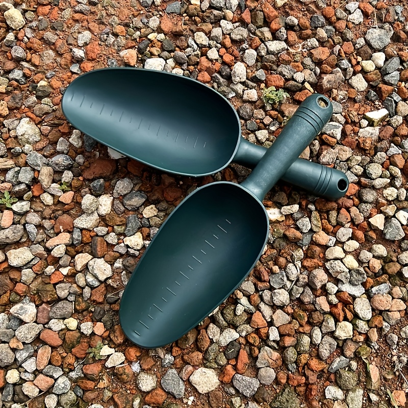 Thick Plastic Gardening Shovel | Multi-Colored Soil Scoops for Succulent Planting and Balcony Gardening