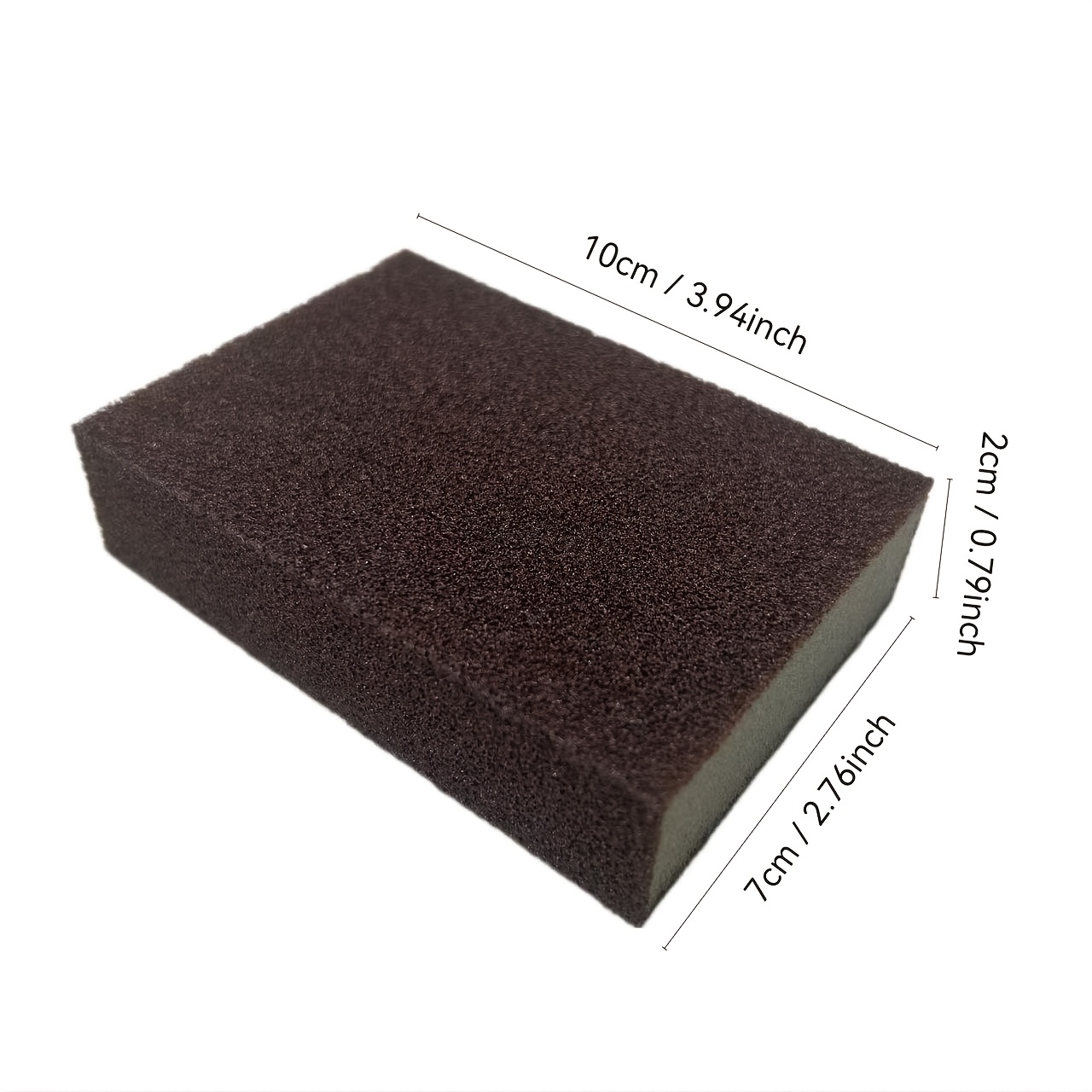 Diamond Sponge Cleaning Brush - Pot Bottom Cleaning Sponge - Rust Remover Sponge - Dish Sponge Block - Strong Degreaser - 1/3/6/9pcs - Cleaning Tools - Cleaning Supplies - Image 4