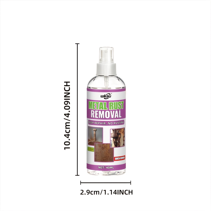 Metal Rust Remover, a Highly Effective Metal Care Formula Suitable for Cars, Bicycles, Tools and All Types of Metal Surfaces, Providing Long-lasting Rust Protection and Surface Care. Metal Rust Remover