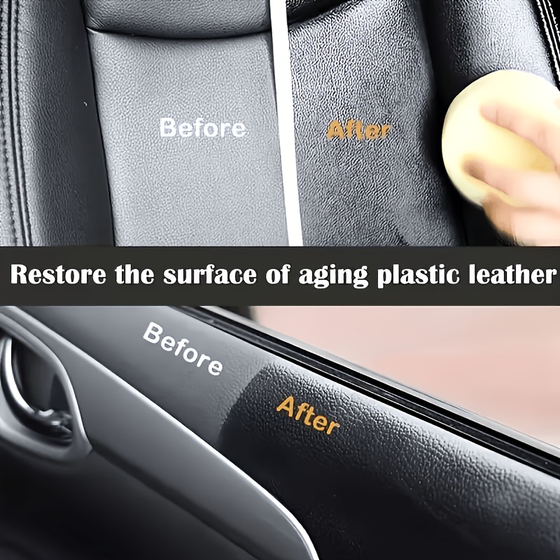 Car Plastic Rubber Black Restoration And Maintenance Kit