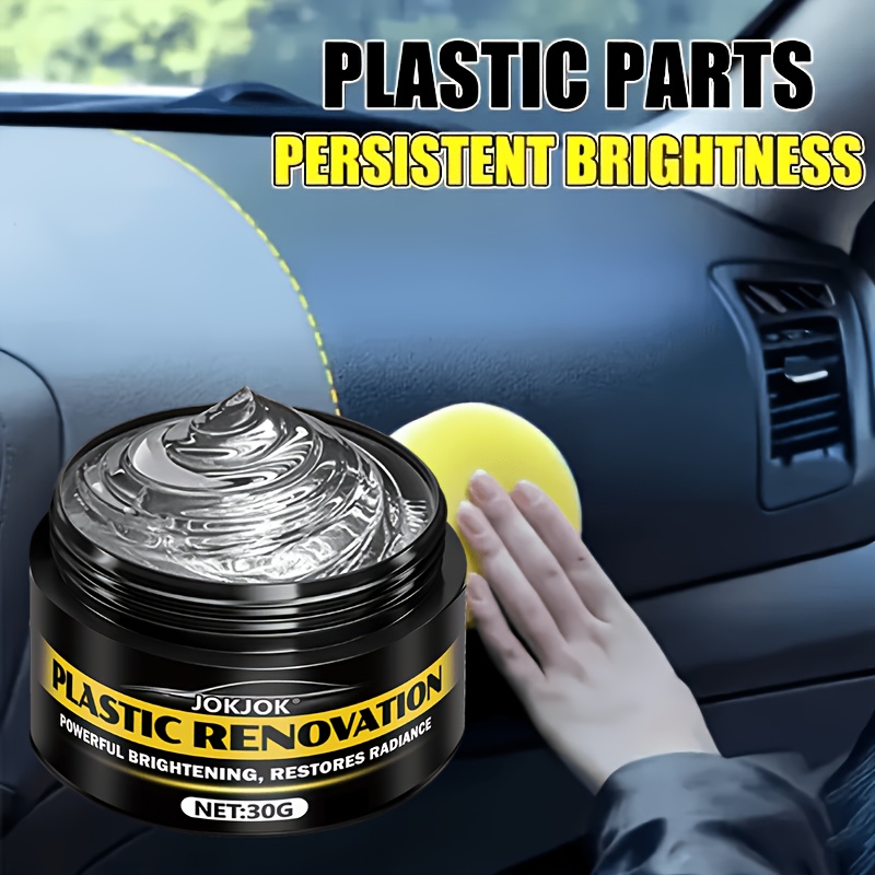 Car Plastic Rubber Black Restoration And Maintenance Kit