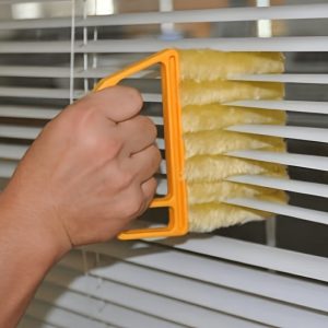 2-Pack Microfiber Randomcolor Style Blind Cleaner Kit - Reusable Crevice Brush for Vents/Windows/Curtains - Washable Household Tool