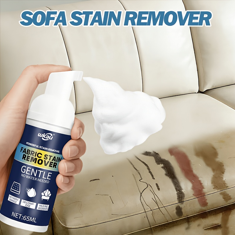 Multi-Purpose Waterless Fabric Foam - Fabric Refresher for Sofas, Carpets, Shoes, and Leather; Instantly Restores to Like-New Condition