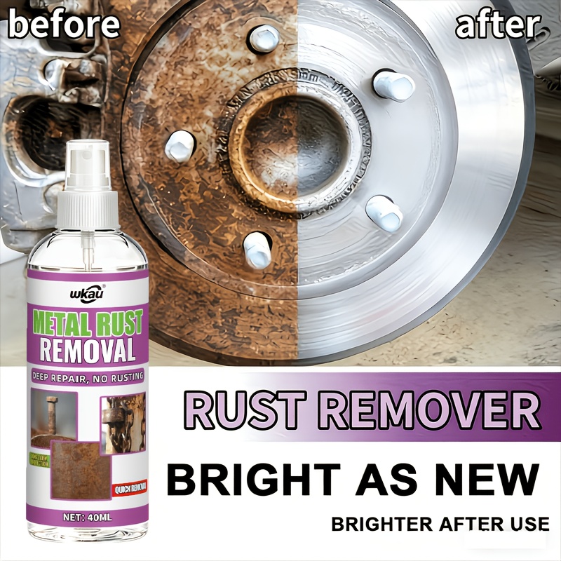 Metal Rust Remover, a Highly Effective Metal Care Formula Suitable for Cars, Bicycles, Tools and All Types of Metal Surfaces, Providing Long-lasting Rust Protection and Surface Care. Metal Rust Remover
