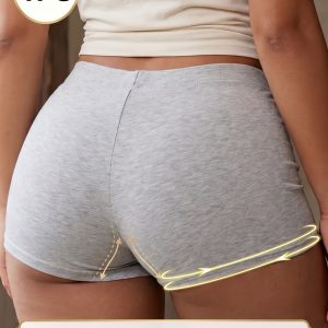 1pc, Women'S Sports Shorts, Elastic High-Waisted Sports Shorts, Breathable And Not Stuffy, Sweat-Wicking Support, Lightweight Fitness, Suitable for Gym Training And Daily Commuting, Paired with a Sports Bra for a Vibrant Street Look