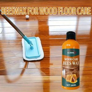 Wood Furniture and Floor Polish - Beeswax Polish That Is Quickly Absorbed by Wood Products, Suitable for All Wood Types - Brightens and Protects Surfaces, Suitable for Patios and Boats
