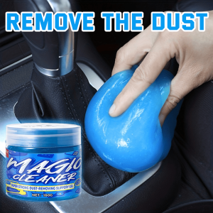 Multi-Purpose Car Interior Cleaning Gel - Dust And Stain Remover, Safe for Sensitive Surfaces, Reusable And Washable - Ideal for Vents, Keyboards, And Detailed Vehicle Care - Men'S Ideal Gift for RV Maintenance Gel