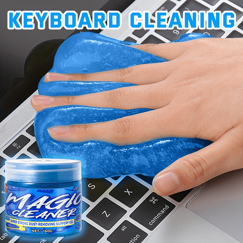 Multi-Purpose Car Interior Cleaning Gel - Dust And Stain Remover, Safe for Sensitive Surfaces, Reusable And Washable - Ideal for Vents, Keyboards, And Detailed Vehicle Care - Men'S Ideal Gift for RV Maintenance Gel - Image 3